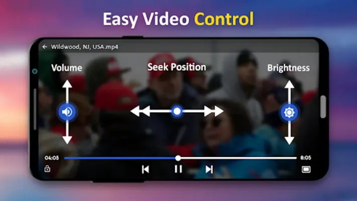 HD video player all formats android App screenshot 3