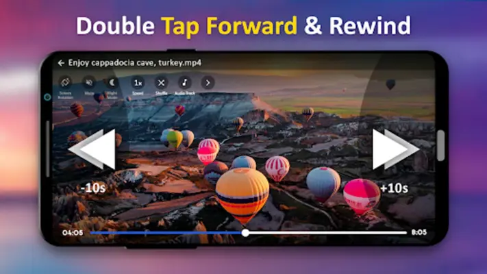 HD video player all formats android App screenshot 4