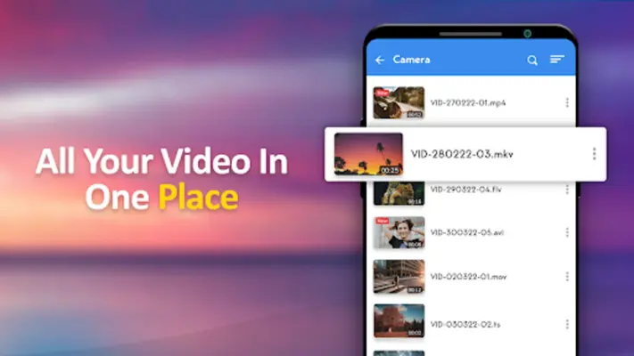 HD video player all formats android App screenshot 5